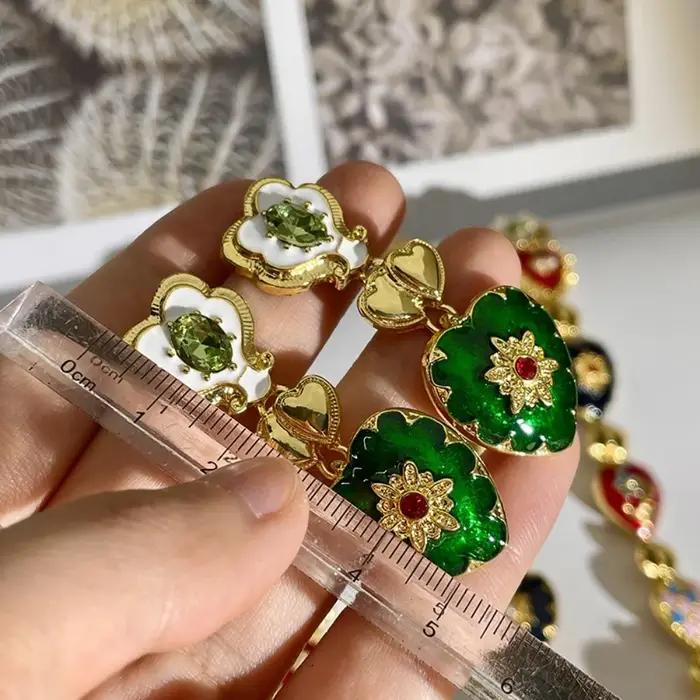 Ensemble de bracelets dorés rétro multicouches pour femmes