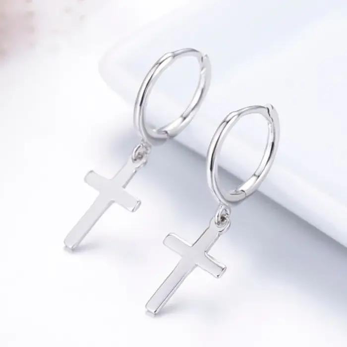Boucles d'oreilles en argent Sterling 925 pour femmes et filles