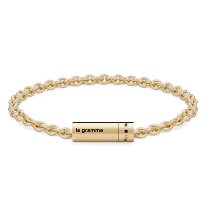 Bracelet en Câble LE de Luxe en Argent Sterling 925 pour Femme et Homme, Bracelet Corde Tendance, Ca