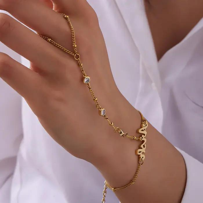 Bracelet avec nom personnalisé pour femmes