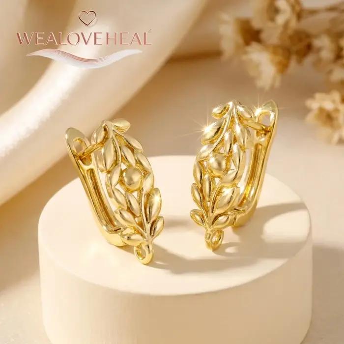 Composants de boucles d'oreilles à fermoir levier