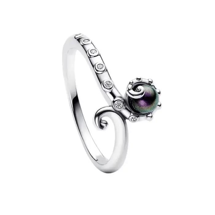 Bague en argent 925% pur avec nœud papillon