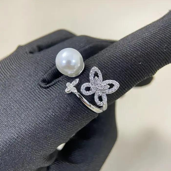 Bagues pour femmes en argent S925 classiques
