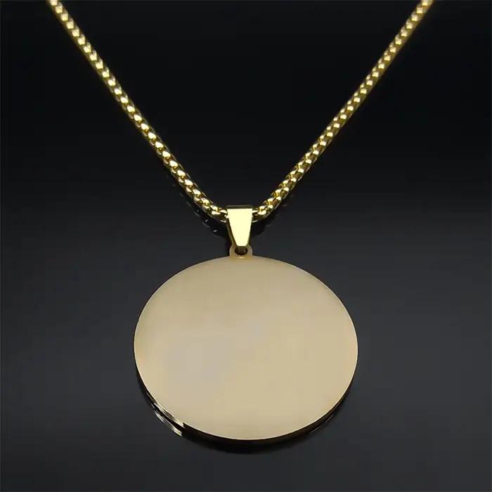 Collier amulette pentagrammaton pour femmes et hommes