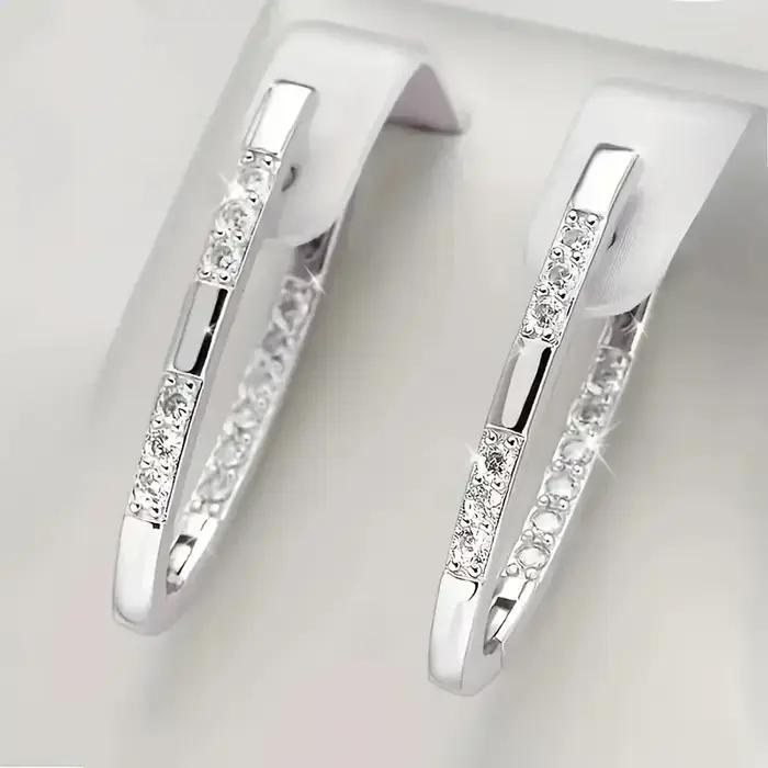 Boucles d'oreilles bohème luxueuses en forme de V pour femmes, pendentif Vintage Anti-allergie incru