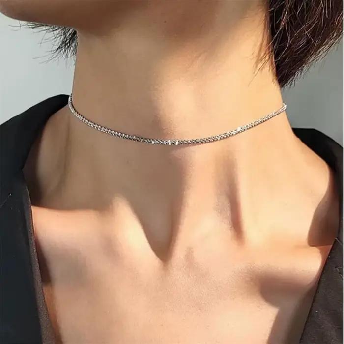 Collier en Or Jaune Authentique pour Femme