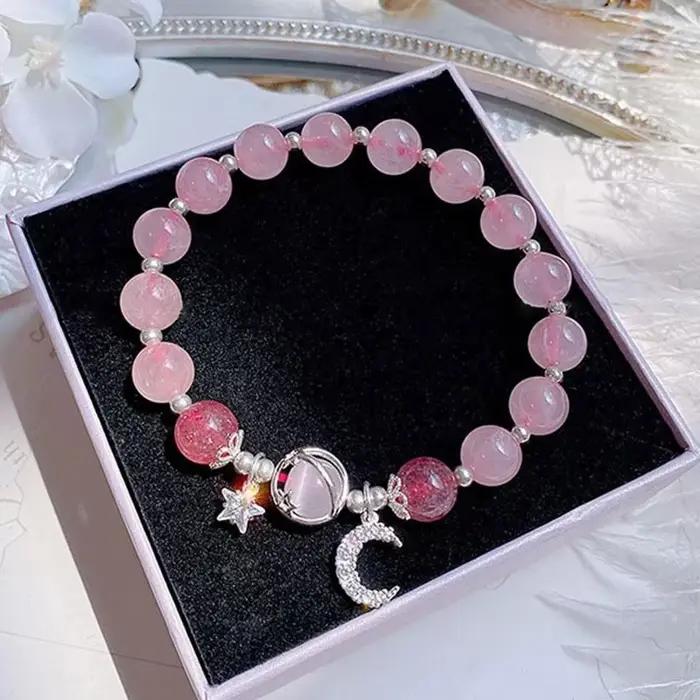 Bracelet à pampilles en chaîne étoile pour femmes