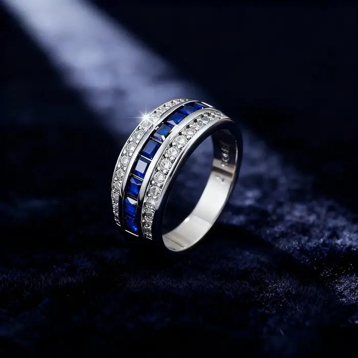 Bague en argent Style princesse S925 pour femmes