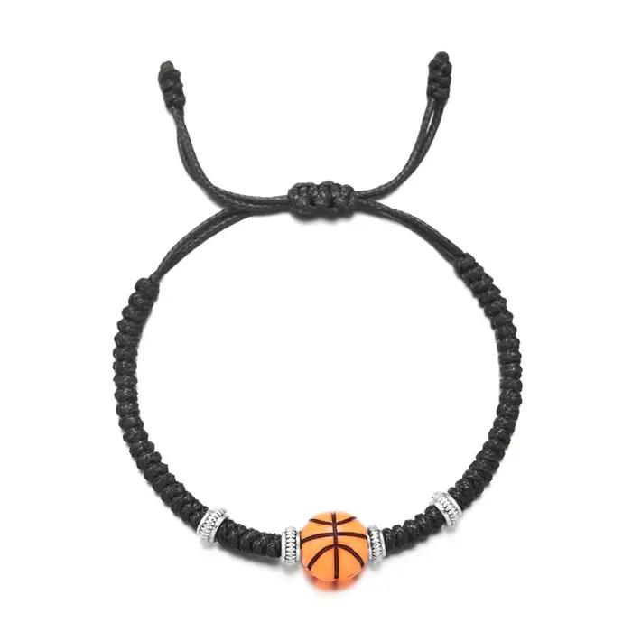 Bracelet Sportif Minimaliste à Perles de Montagne pour Homme, Occasions Spéciales et Vie Quotidienne