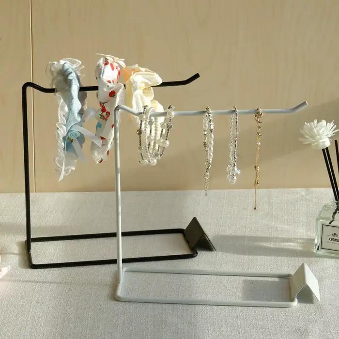 Présentoir multifonctionnel en métal pour bijoux femme boîtier écran rangement bijoux occasions domestiques voyages boutique