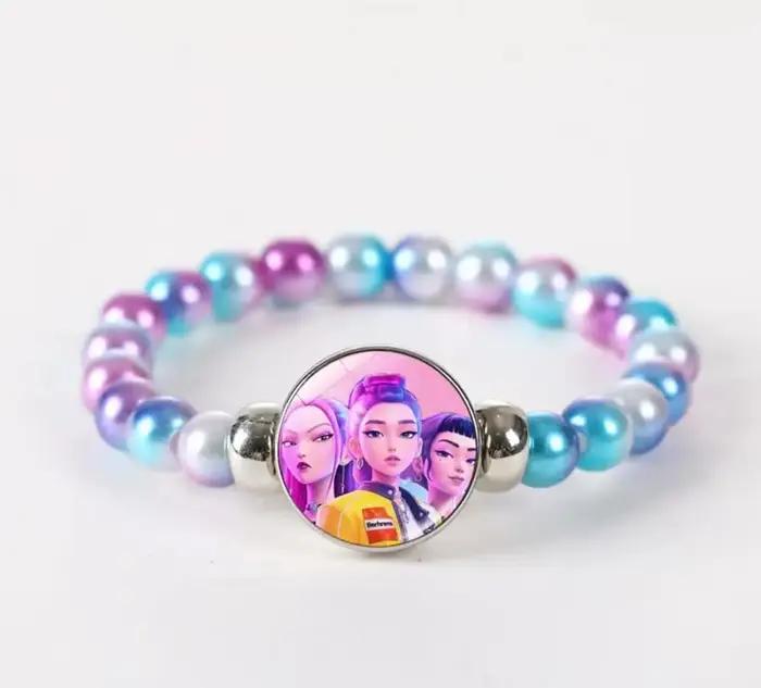 Bracelets pour filles Rumi Zoey Mira bijoux avec figurines de dessins animés accessoires pour enfants cadeau de Noël jouet tendance ludique