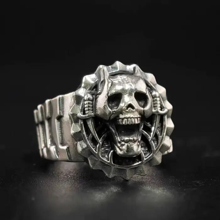 Bague punk JOJO Killer Queen inspirée de l'anime, bijoux pour les fans