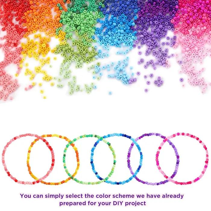 Kits de fabrication de bracelets avec 39 couleurs