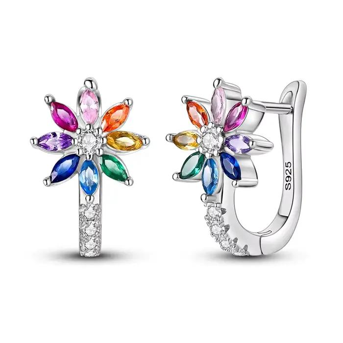 Boucles d'oreilles en argent Sterling 925 pour femmes