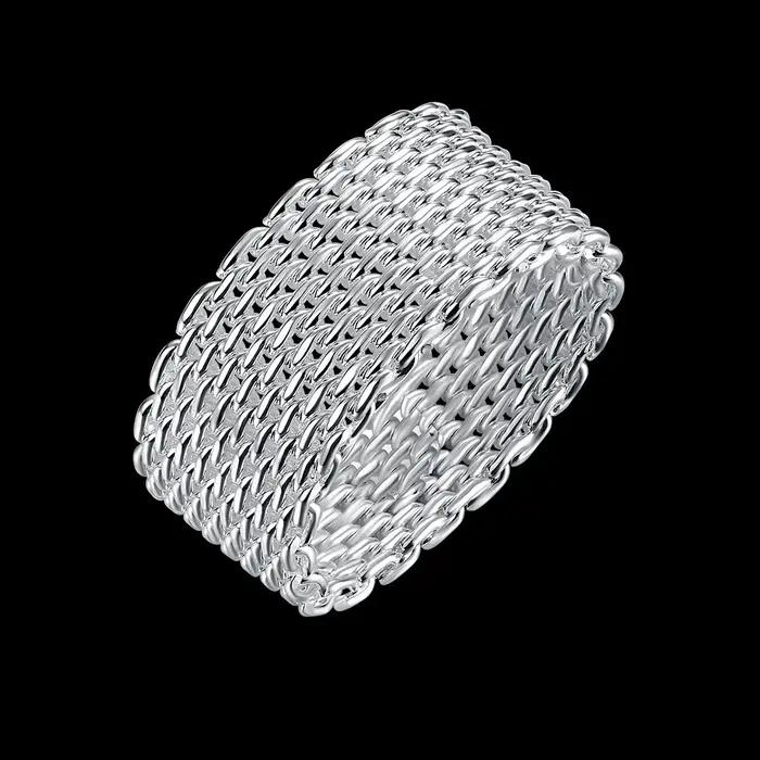 Bague en argent Sterling 925 pour hommes et femmes