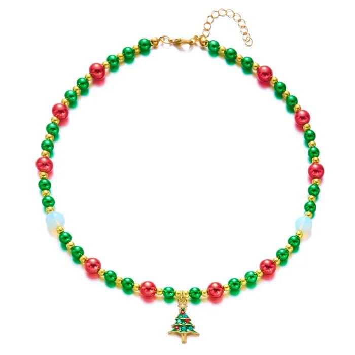 Collier pendentif en perles pour femmes