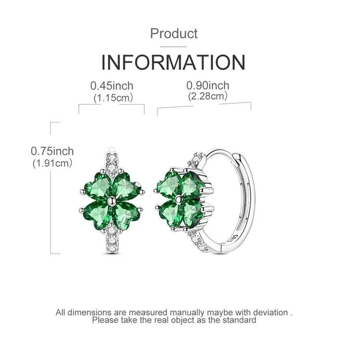 Boucles d'oreilles en argent Sterling 925 pour femmes