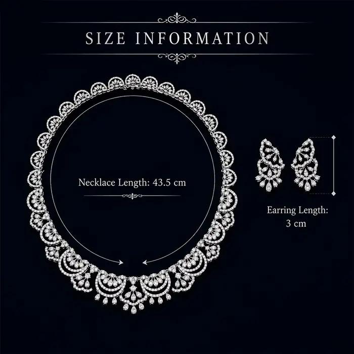 Nouveauté 2026 : Parure de bijoux de luxe (colliers
