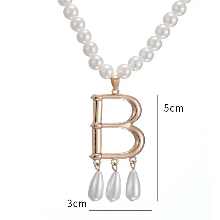 Collier de Fausses Perles de la Reine Anne Boleyn pour Femme, Accessoire de Cosplay de la Renaissanc