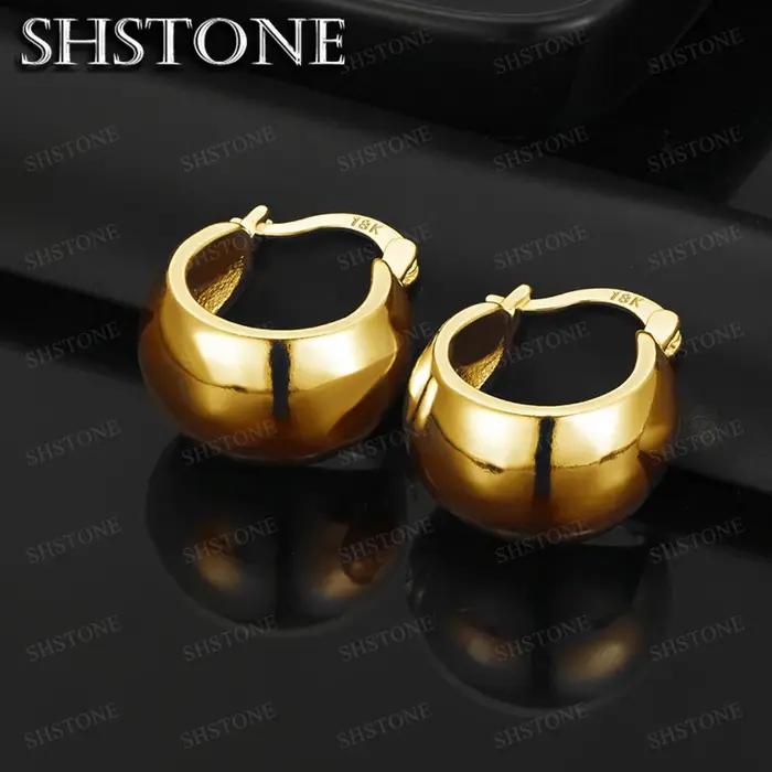 Boucles d'oreilles à clip en or 18 carats pour femmes élégantes occasions engagement mariage anniversaire