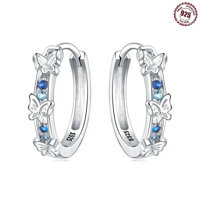 MISEFF – boucles d'oreilles en argent Sterling S925