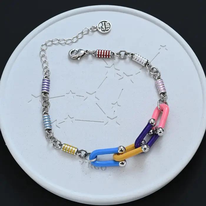 Bracelet élégant en argent Sterling 925 pour femmes, bijoux originaux, cadeaux de fête, ne se décolo