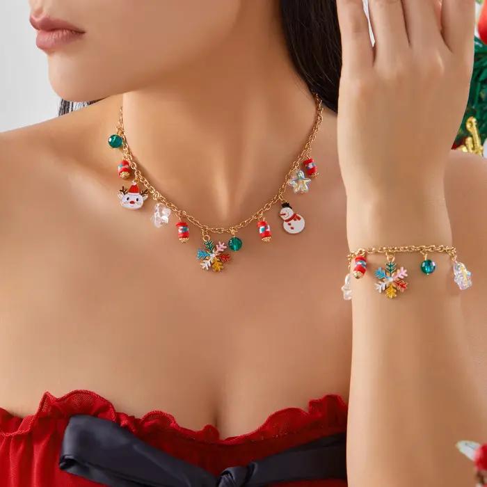 Charmante Collection de bijoux de noël pour femmes