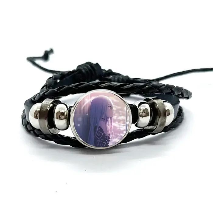 Project SEKAI-Bracelet en cuir Yoisaki Oke Ade pour hommes et femmes