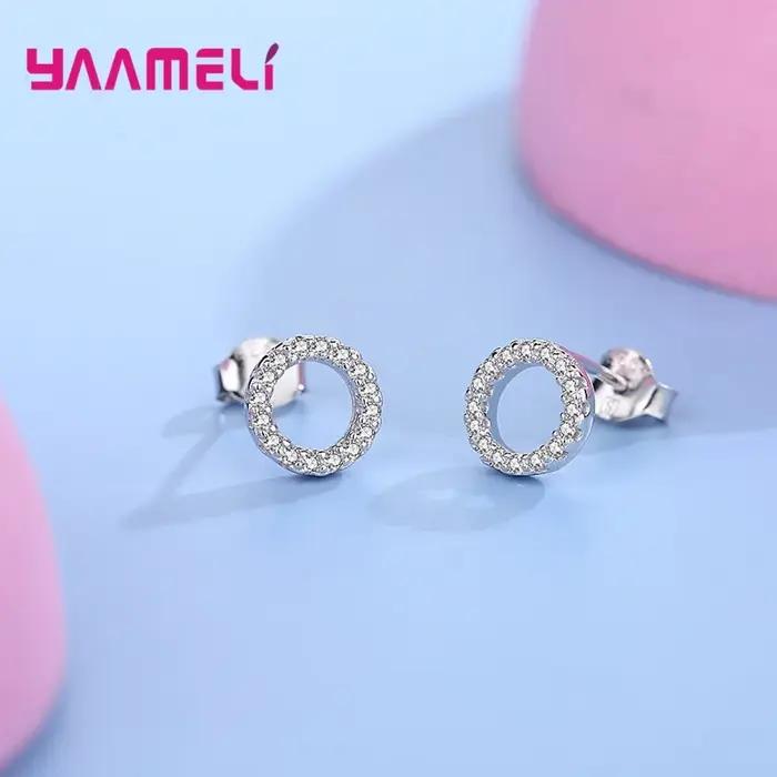 Ensembles de bijoux fins en argent regardé 925 pour femmes