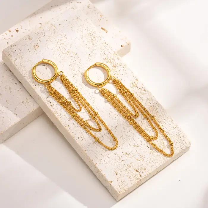 Boucles d'oreilles goutte