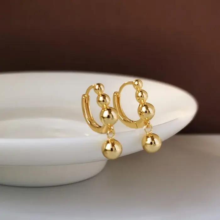 Boucles d'oreilles en argent sterling 925 design simple moderne unique pour femmes occasions spéciales elegance subtile