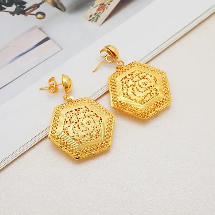 Ensemble de Bijoux Indiens en Or pour Femme