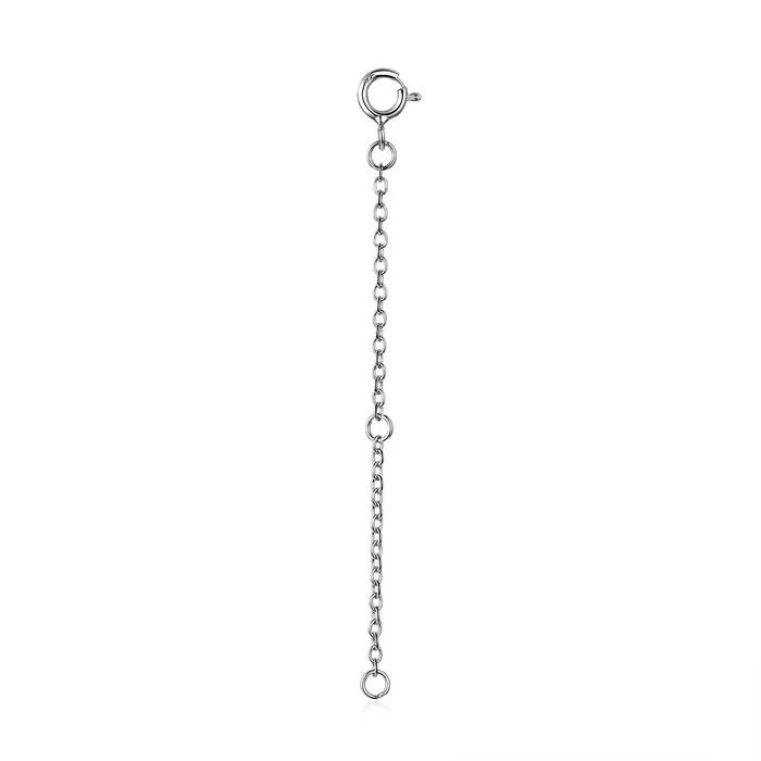 BAMOER Extensores de collier en argent sterling 925 plaqué or, chaîne d'extension hypoallergénique d
