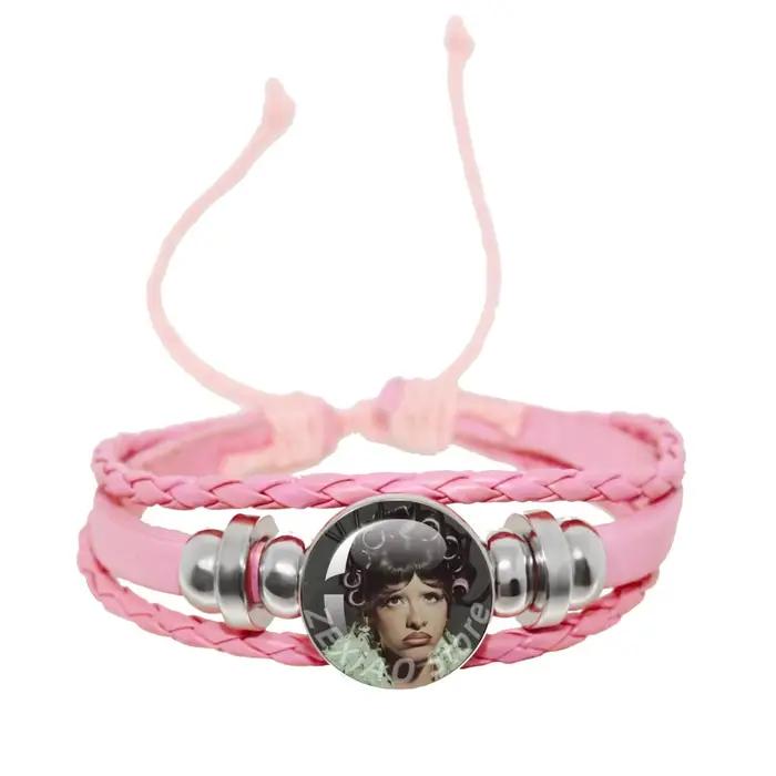 Bracelet Melanie M-Martinez HADES SACRIFICE, pendentif en verre cabochon, bracelet rose, bijoux à breloques, cadeaux créatifs