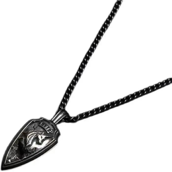 Final Fantasy – collier avec emblème licorne 14 FF