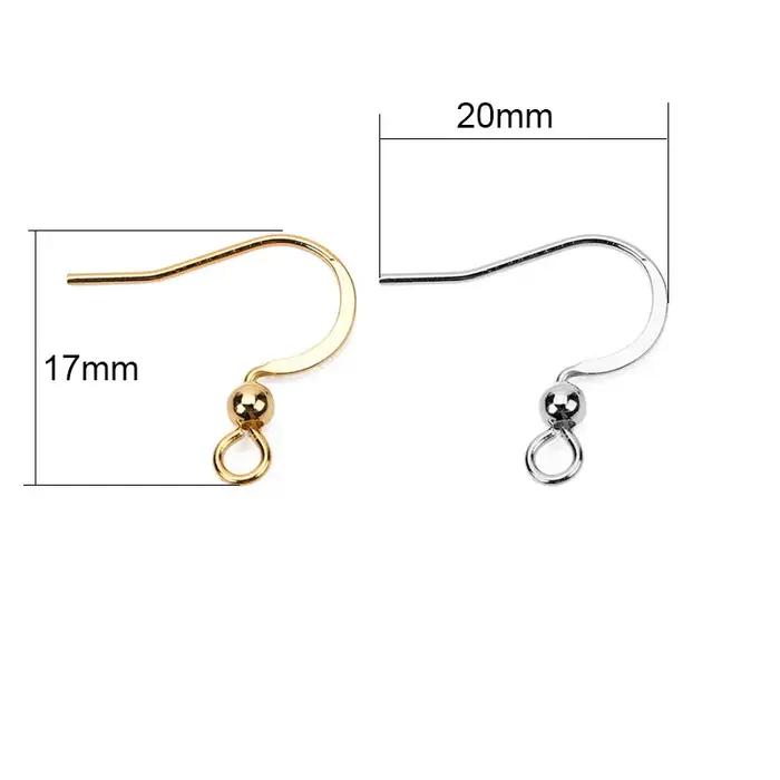 Crochets de Boucles d'Oreilles pour la Fabrication de Bijoux