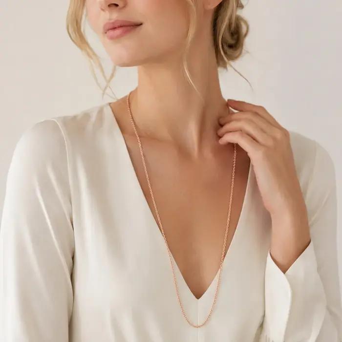 Collier chaîne Belcher rond