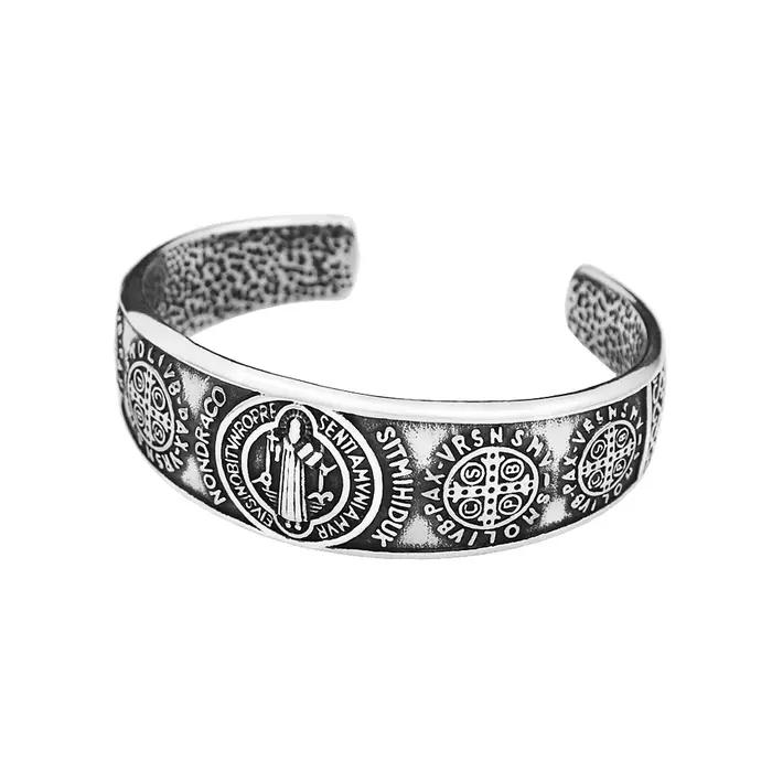 Bracelet exorcisme Vintage Saint benoît pour hommes et femmes