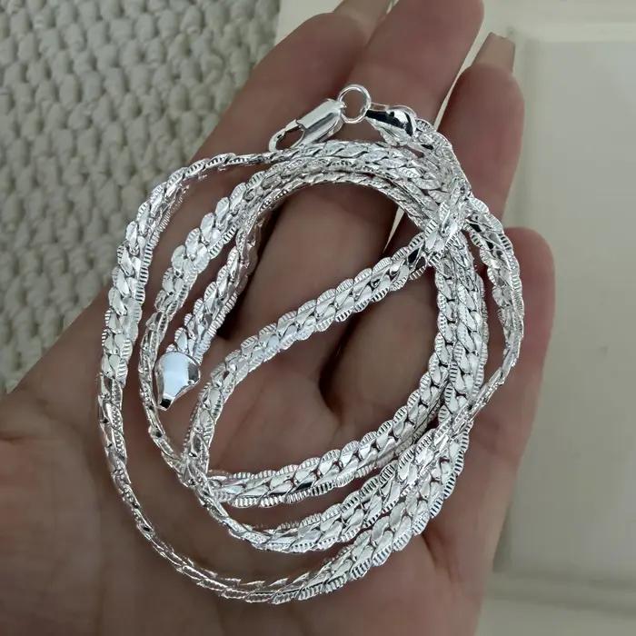 Collier en argent Sterling 925 pour femmes