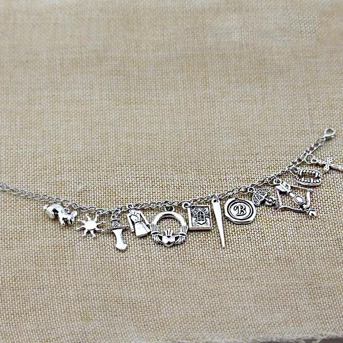 Bracelet à Breloques en Alliage pour Femme et Homme