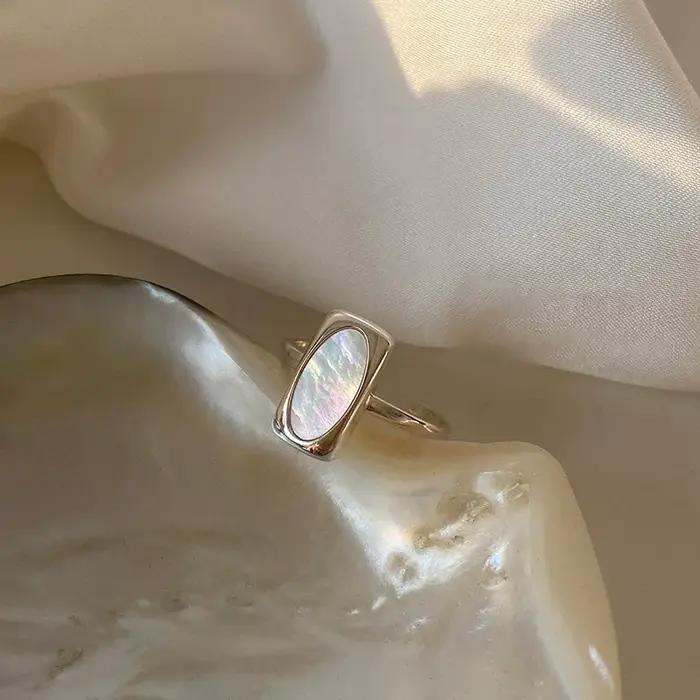 XIYANIKE tempérament délicat coquille manchette bagues pour les femmes mode nouveaux bijoux cadeau fête plage vacances anillos mujer