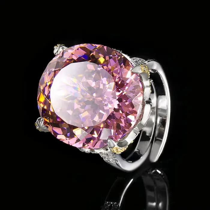 Bague ovale en saphir Tourmaline Paraiba