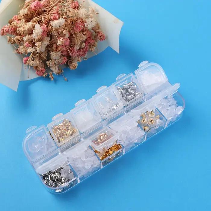 Kit de 600 attaches pour boucles d'oreilles anti-allergiques