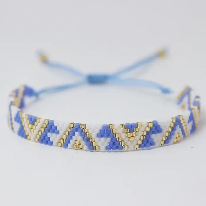 Miyuki – Bracelet de perles tissé de Style Boho pour femmes