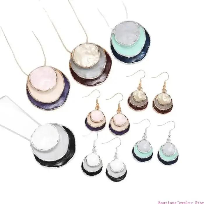 E1PE – ensemble bijoux à fleurs pour femmes