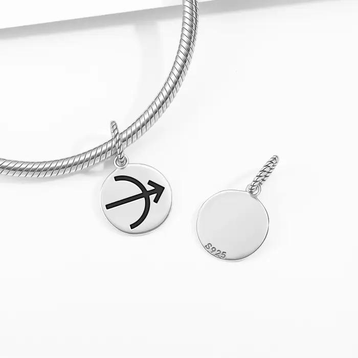 Artemis – Diana mythologie grecque 925 breloque en argent Sterling perle bricolage pendentif