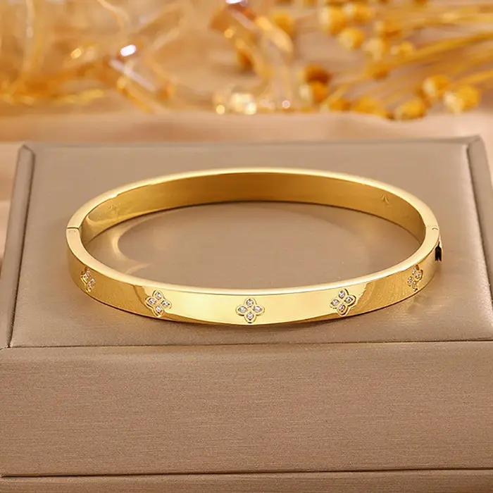 Bracelet Trèfle à Quatre Feuilles pour Femme