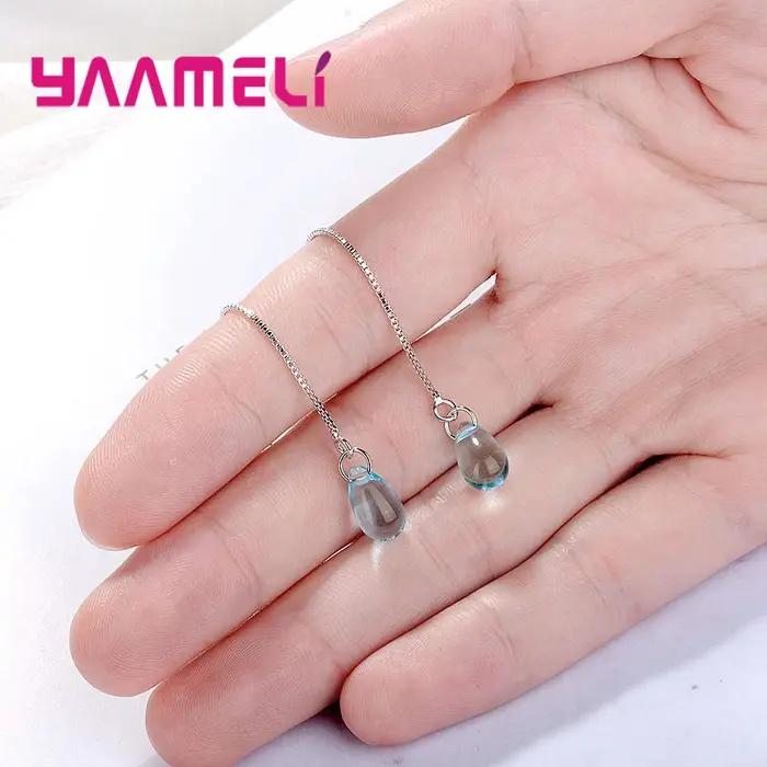 Boucles d'oreilles longues pendantes pour femmes