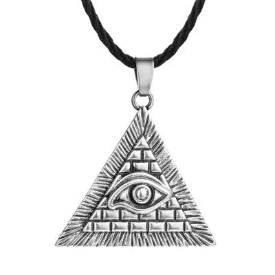 Bijoux Religieux Égyptiens Anciens Collier avec Pendentif Tête de Pharaon Égyptien Symboles Mystiques Colliers pour Femmes et Hommes Occasions Spéciales