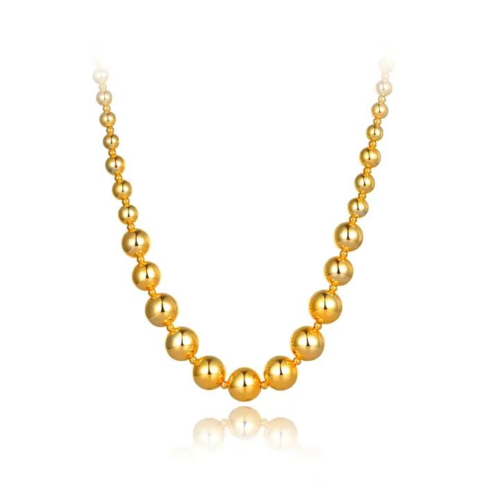 Lokaer-Collier Rond en Acier Inoxydable Fait à la Main pour Femme et Fille